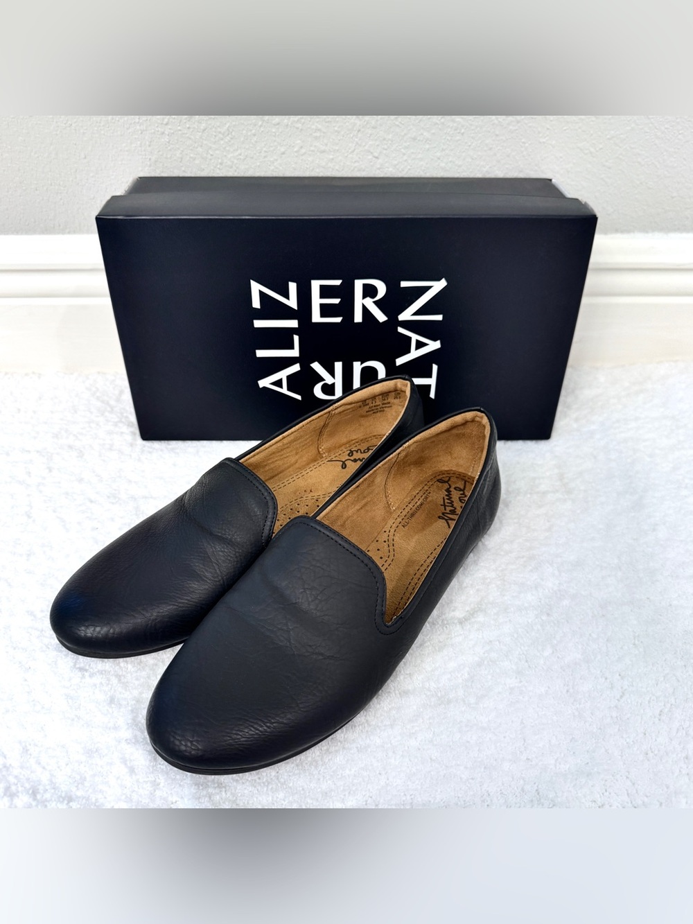 NEW NATURALIZER ALEXIS Black Loafer Shoes